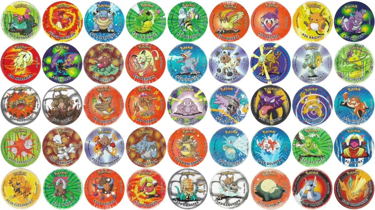 Pok&eacute;mon Attack 1 Tazo Koleksiyonu