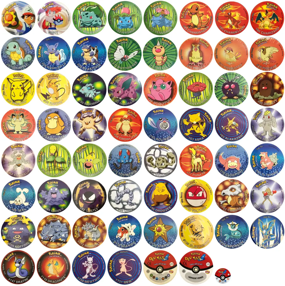 Pok&eacute;mon Dev Taso Koleksiyonu