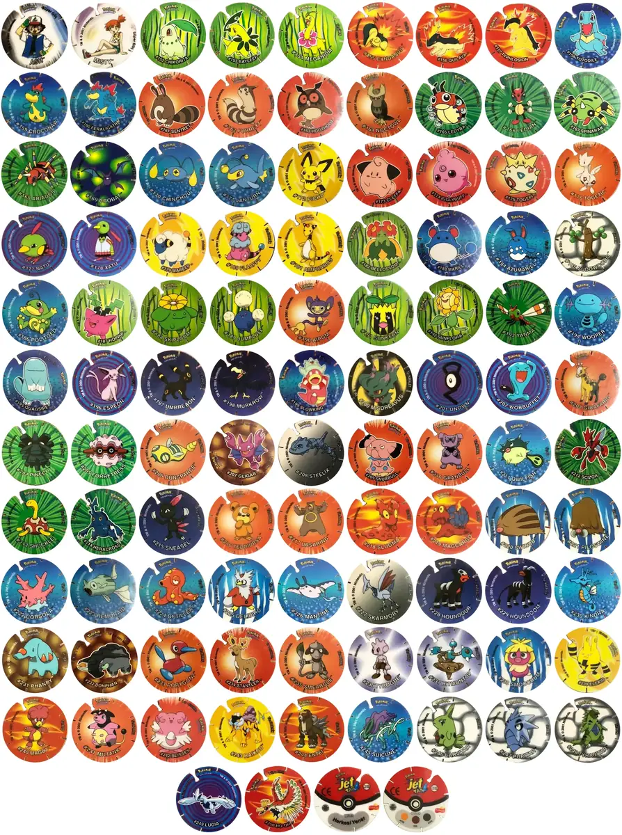 Pok&eacute;mon Jet Taso Koleksiyonu