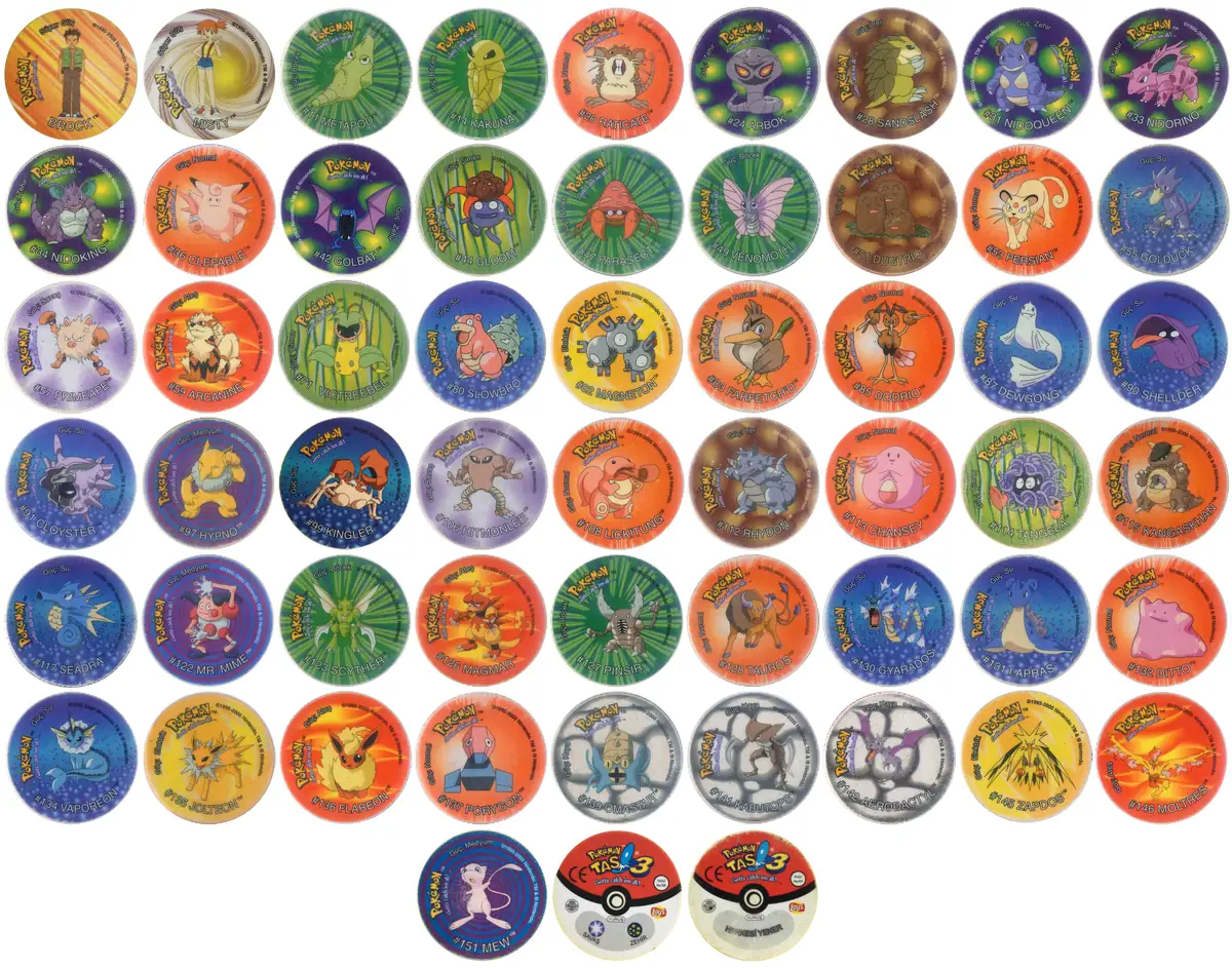 Pok&eacute;mon Taso 3 Koleksiyonu